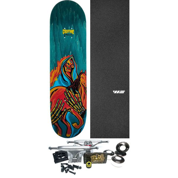 Creature Skateboards Collin Provost Traveler Pro Skateboard Deck - 8.47" x 31.98" - Complete Skateboard Bundle